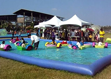 Piscinas pequenas do parque de diversões para as crianças, piscina inflável para a família