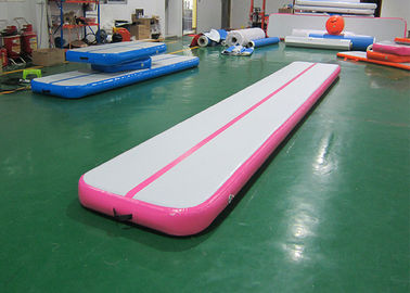 Esteira cor-de-rosa comercial 12m da ginástica da trilha de ar, 10m, 8m, 6m, 3m