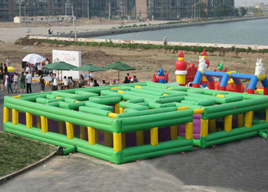 Jogos interativos infláveis gigantes/labirinto inflável do parque de diversões
