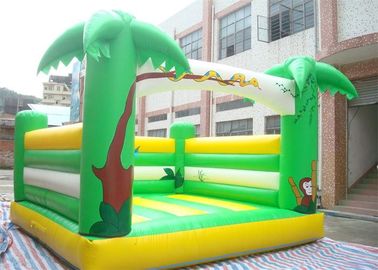 Mini leão-de-chácara inflável da cor verde, leão-de-chácara da palmeira para o jogo exterior